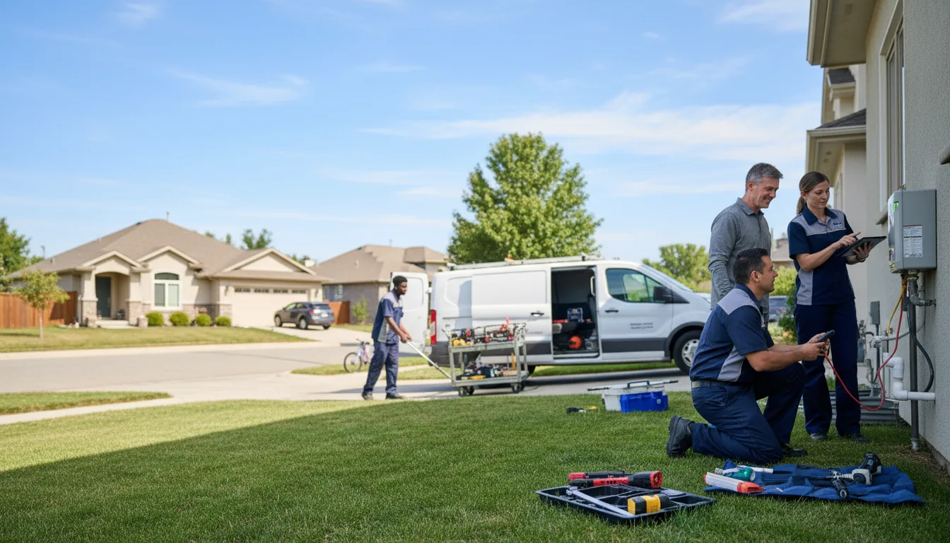 Tankless water heater service in Eagle Point, OR